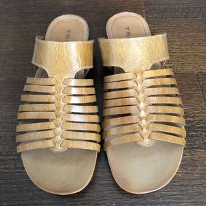 Trask Cognac Sandal Slides
